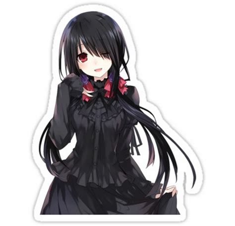 Srbb0332 Date A Live Kurumi Car Window Decal Sticker Anime