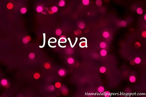 Jeeva Name Wallpapers Jeeva Name Wallpaper Urdu Name Meaning Name