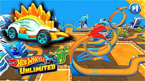 Hot Wheels Unlimited Motosaurus Dino Riders Unlocked Gameplay