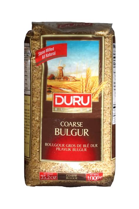 Duru Coarse Bulgur 1000g 2 2lb Coarse Bulgur 4 Pack