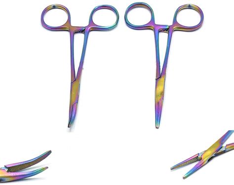 Amazon Set Of Multi Color Rainbow Mosquito Hemostat Forceps