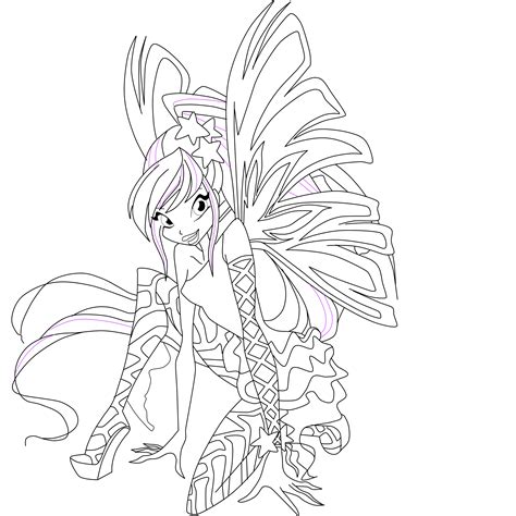 Winx Club Ausmalbilder Sirenix Colour Club Png Images Pngegg Wa Il