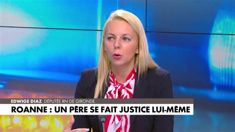 Edwige Diaz députée RN il ne se passe pas un jour sans quon lise