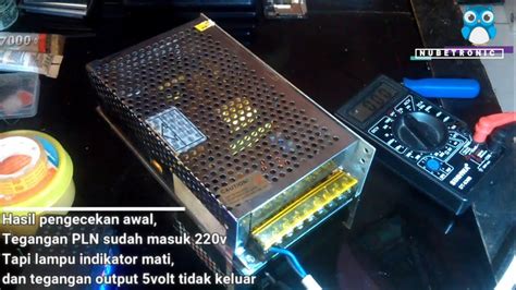 Cara Perbaiki Power Supply Psu Running Text Murah Dan Mudah Youtube