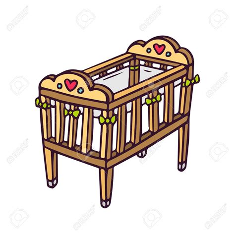 Baby Crib Coloring Pages