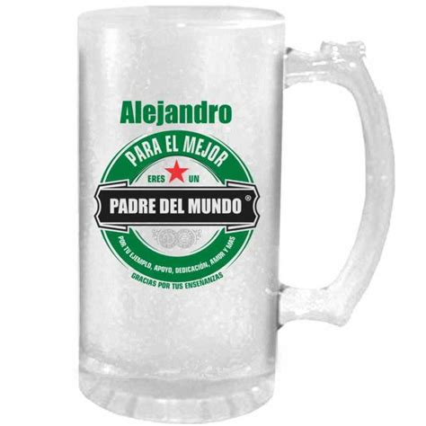 Jarra Cerveza Personalizada Heineken Cositas Chulas