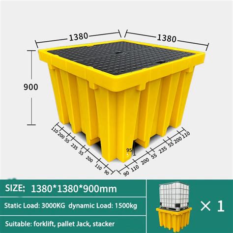 Bound Pallet Spill Containment For Oil Ibc Buy Bund Pallet Double