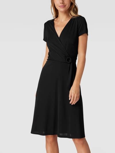 Lauren Ralph Lauren Cocktailkleid Mit Schleifen Applikation Black