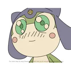 How To Draw Karara From Sgt Frog Sgt Frog Step By Step