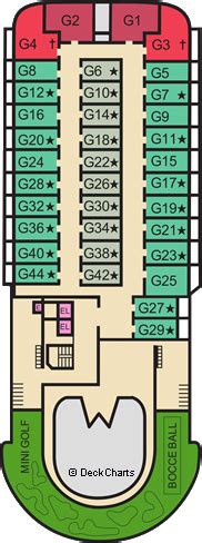 Carnival Paradise Deck Plans: Ship Layout, Staterooms & Map - Cruise Critic