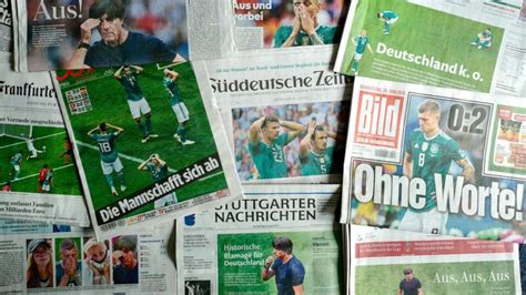 World Cup 2018 How Media In Germany Reacted To Die Mannschafts Exit