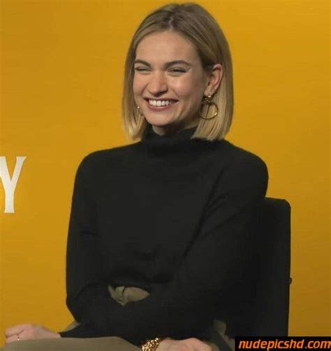 Lily James Cutest Smile Nude Leaked Porn Photo Nudepicshd