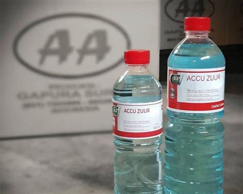 Perbedaan Aki Botol Merah Dan Biru Jangan Salah Isi