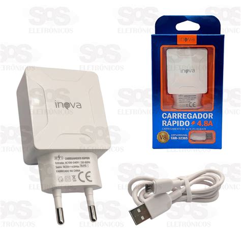 Carregador Usb A Cabo Micro Usb Altomex Al V