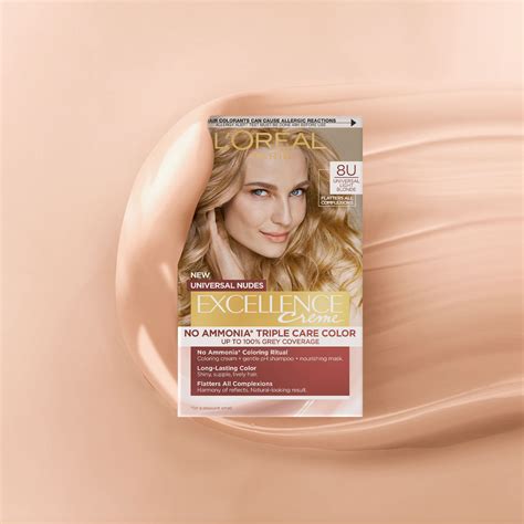 L Oreal Paris Excellence Universal Nudes 8U Universal Light Blonde