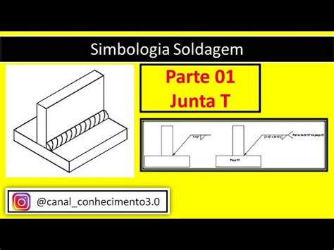 Simbologia Soldagem Análise Junta T Parte 01 YouTube