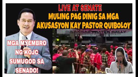 MAY MGA BAGONG WITNESS SI SEN HONTIVEROS PAGLUSOB NG MGA TAGA SUPORTA