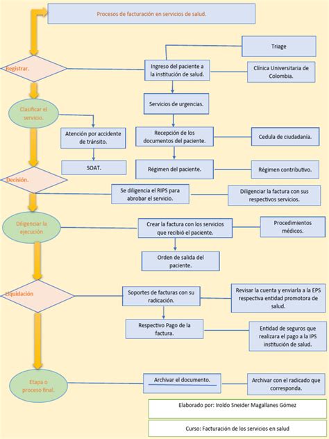 Proceso De Facturacion En Servicios De Salud Flujograma Descargar Gratis Pdf Cuidado De La