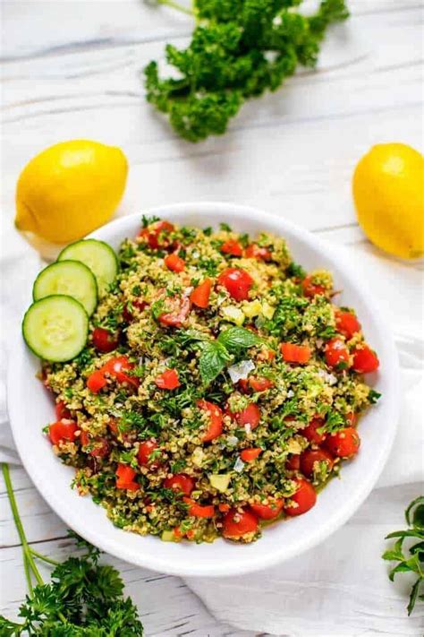 Quinoa Tabbouleh Recipe - Wendy Polisi