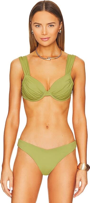 Weworewhat Claudia Bikini Top Shopstyle Swimwear