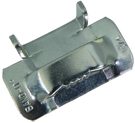 BAND IT C25699 201 301 Stainless Steel Ear Lokt Buckle 3 4 Width 100