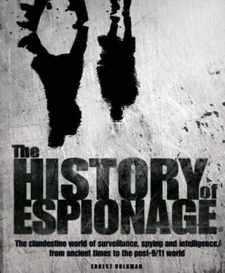 The History of Espionage by Ernest Volkman | Hachette UK