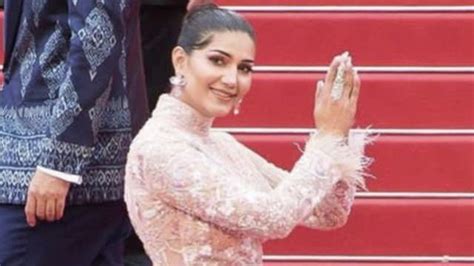 Haryanvi Dance Sensation Sapna Choudhary Dazzles At Cannes Debut