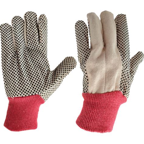 Sturdy Pvc Dotted Gloves Nautilus Group