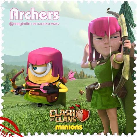 Clash Of Clans Archer Minions Clash Of Clans Hack Clash Of Clans Clas Of Clan