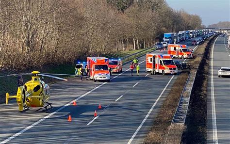 Unfall Auf Der A1 Sperrung Zwischen Ascheberg Und Werne Werne Plus