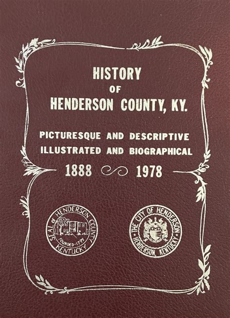 History of Henderson County KY 1888 – 1978 – Historic Henderson