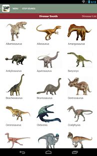 Dinosaur Sounds Android Apps On Google Play