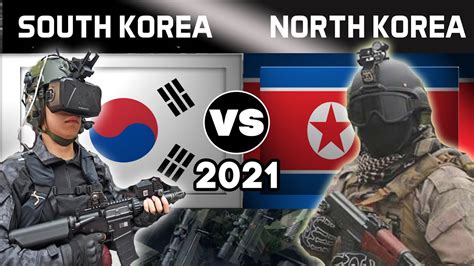 Military Power Comparison South Korea Vs North Korea Youtube