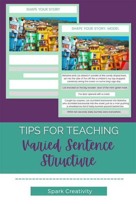 3 Creative Ways To Teach Varied Sentence Structure Sentence Structure