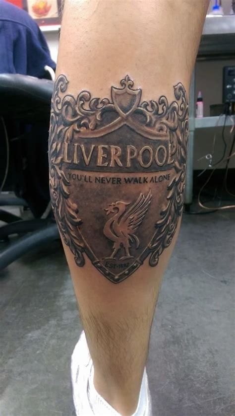 Pin By Rum Sudchevit On Lfc Tattoos Liverpool Tattoo Liverbird