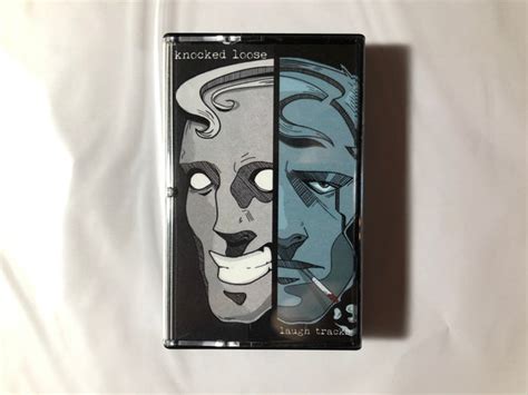 Knocked Loose Laugh Tracks Cassette Metallic Silver Album