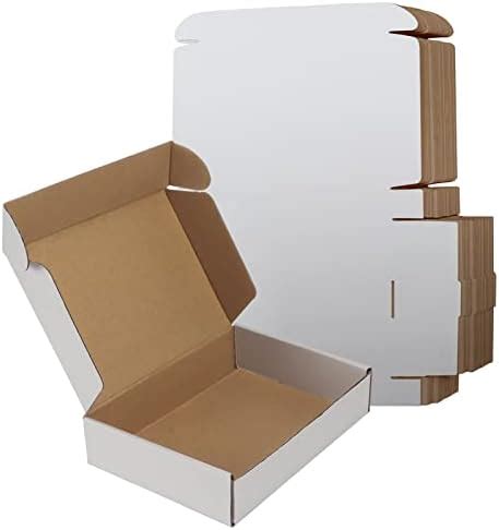 Rlavbl Shipping Boxes X X Small White Corrugated Cardboard Mailer Box