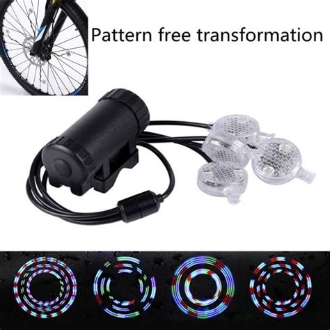 Nouvelle LED Roue de bicyclette Signal pneu Spoke Lumière modèle