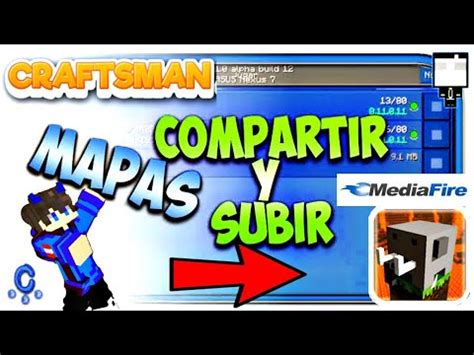 Como Subir Tu Mundo O Mapa De Craftsman A Mediafire Youtube