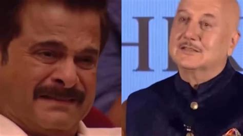 Anil Kapoor Anupam Kher Break Into Tears As They Remember Late Friend