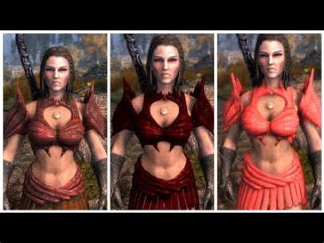 Skyrim Mod PS4 Showcase UPDATE WIP ArmorRecolorTest1 By Cyan49