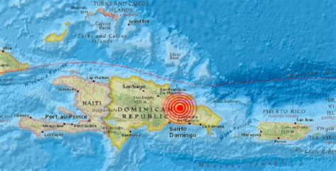 Un Sismo De Magnitud 5 1 Sacude Gran Parte De La República Dominicana