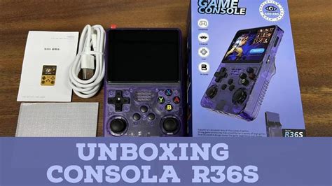 R36s Unboxing La Mejor Consola Retro R36s Youtube