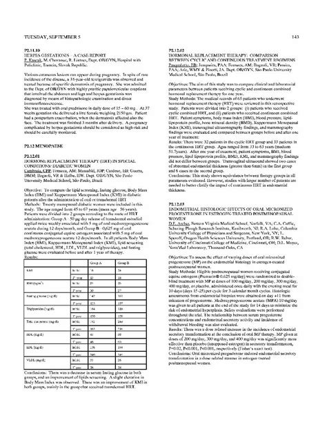 PDF Endometrial Histologic Effects Of Oral Micronized Progesterone In