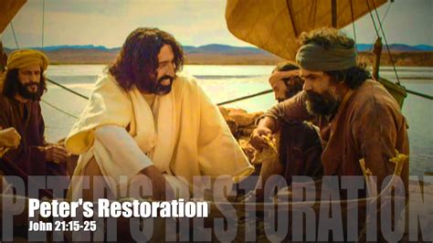 Peters Restoration John 21 15 25 Pastor Dia Moodley Youtube