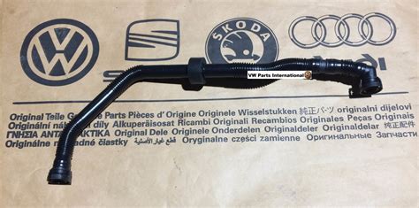 VW Golf MK4 R32 Engine Cylinder Head Breather Vent Hose Genuine New OEM VW Part - VW Parts ...