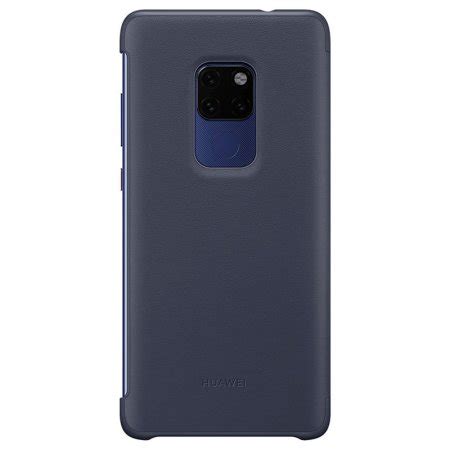 Official Huawei Mate 20 Smart View Flip Case Blue