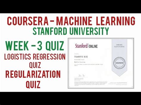 Coursera Machine Learning Week 3 Quiz 2 Answers Reason Town