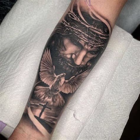 Pin By Rhianna Perry On Tattoos Christian Sleeve Tattoo Religious