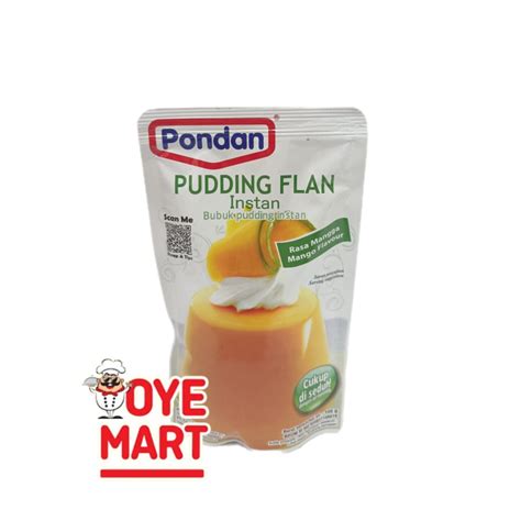 Jual Pondan Pudding Instan Flan Rasa Mangga Gr Shopee Indonesia